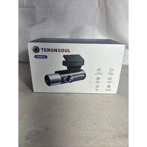Terunsoul FW983A Three-Channel (4K Front/Rear/Cabin) Dash Cam w/ GPS & WiFi